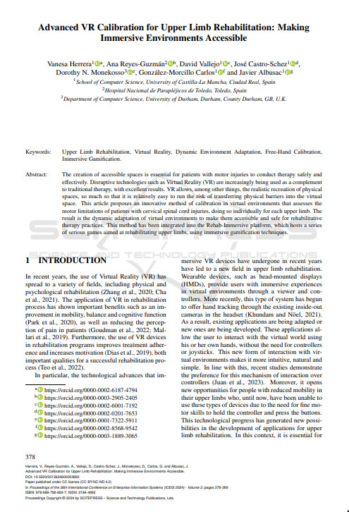Advanced VR Calibration for Upper Limb Rehabilitation: Making Immersive Environments Accessible