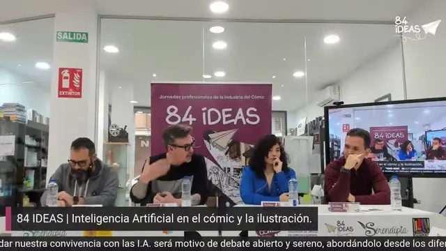 Mesa redonda «Inteligencia Artificial en el cómic y la ilustración»