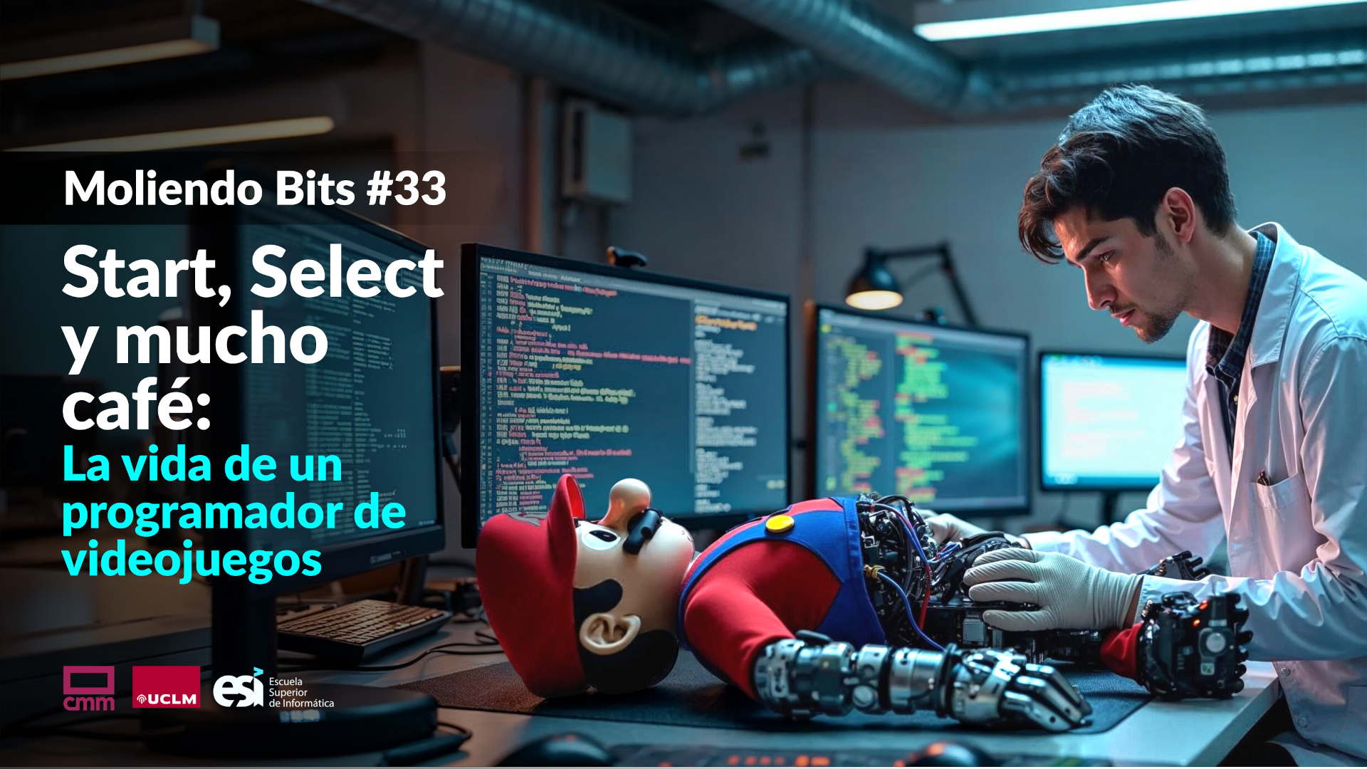 Start, Select y mucho café: la vida de un programador de videojuegos.
