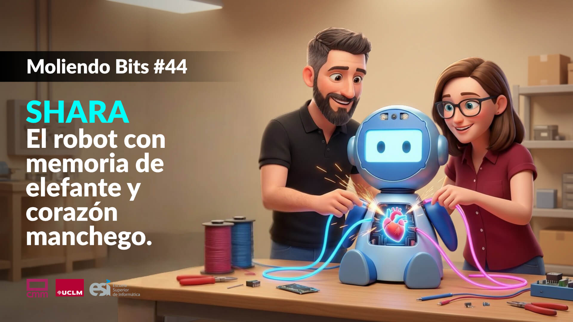 SHARA: El robot con memoria de elefante y corazón manchego.